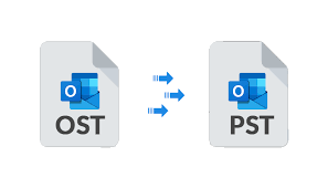 Export OST files to PST File