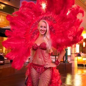 showgirl costume Vegas