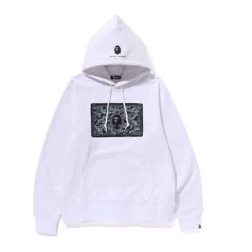 White Bape Hoodie