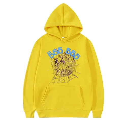 Yellow Spider Hoodie