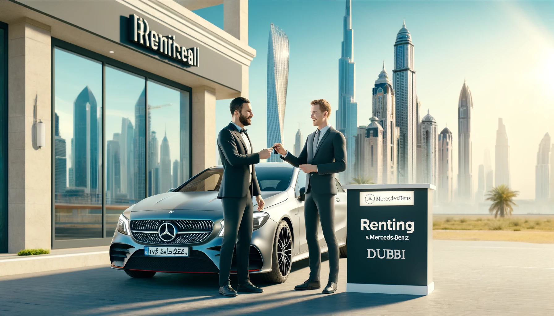 Renting a Mercedes Dubai