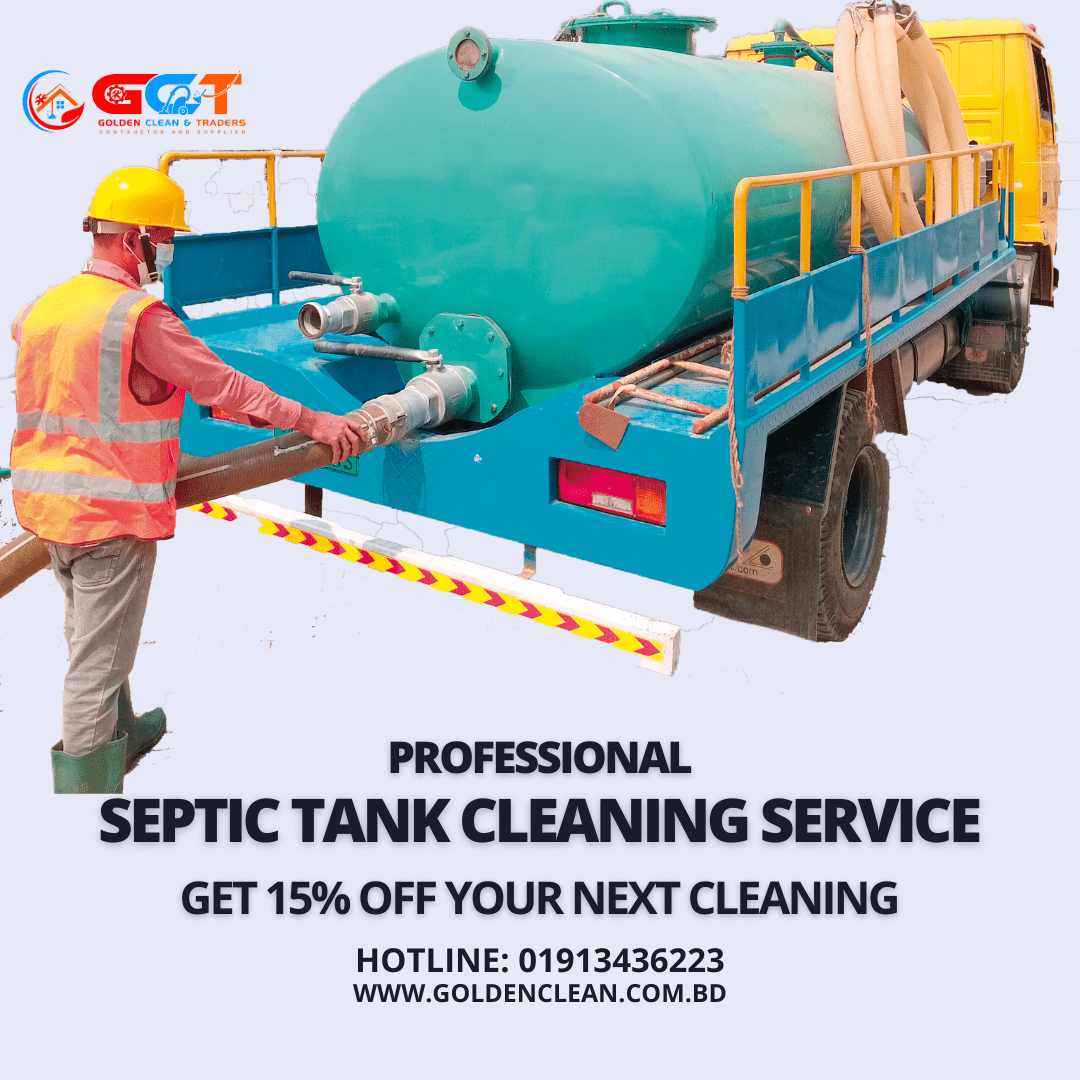 Professional Septic Tank Cleaning Service By Golden Clean & Traders